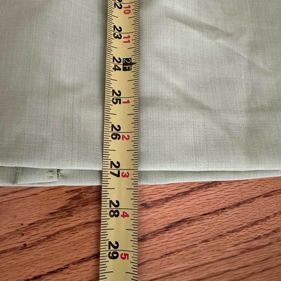 Pendleton 100% Silk Skirt Suit Size 12 Color Light Green Career Formal - Picture 10 of 15